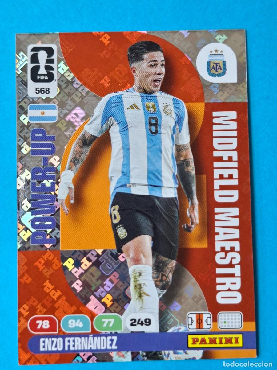 Cromos de F&uacute;tbol: Midfield Maestro #568 ENZO FERNANDEZ (Argentina) - PANINI Adrenalyn XL FIFA World CUP 2026