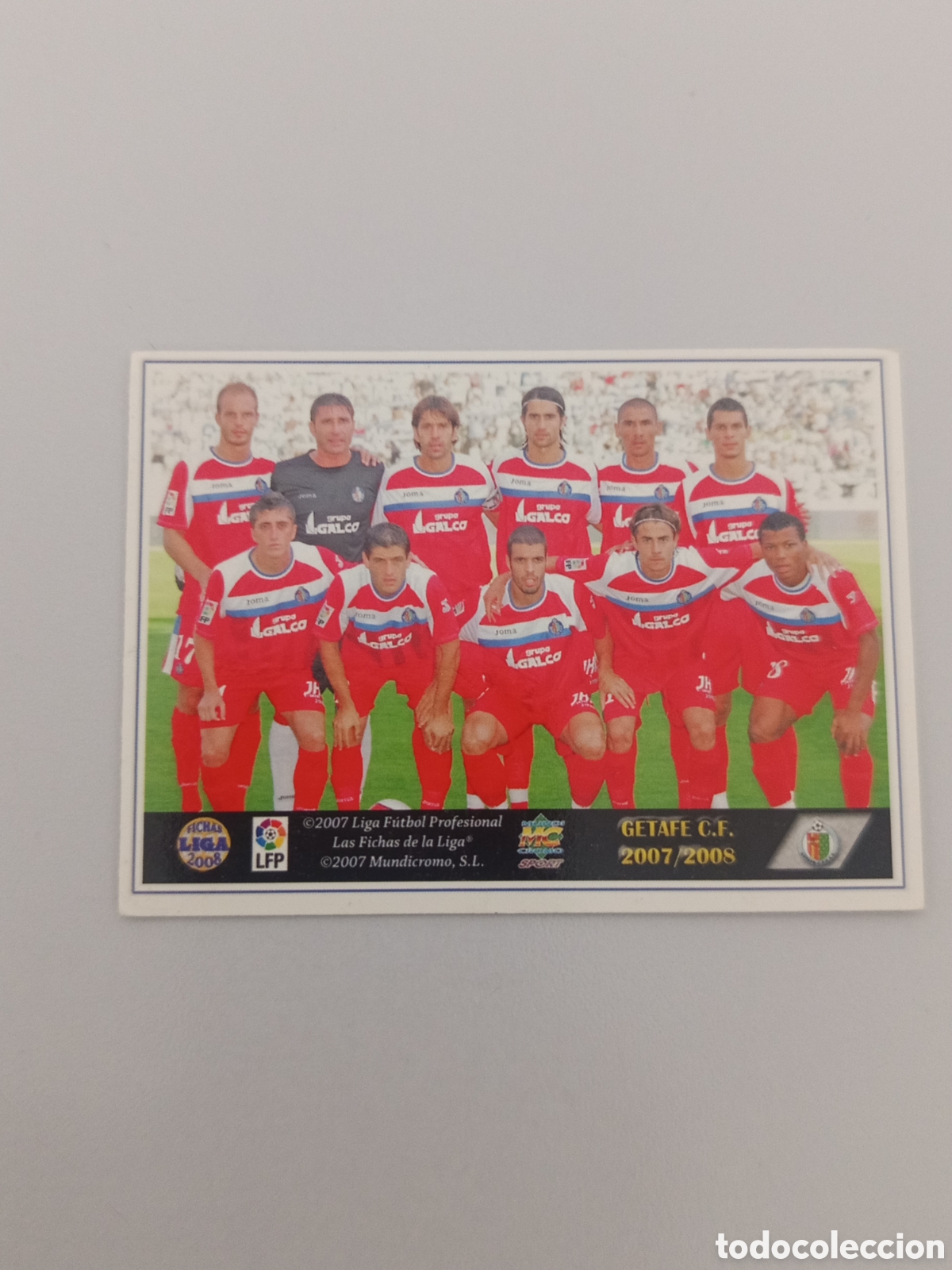 Cartes &agrave; collectionner de Football: ❇️ CROMO ⚽ EQUIPO ALINEACI&Oacute;N GETAFE FICHAS LIGA 2008 07 08 2007 2008 MUNDICROMO ❇️