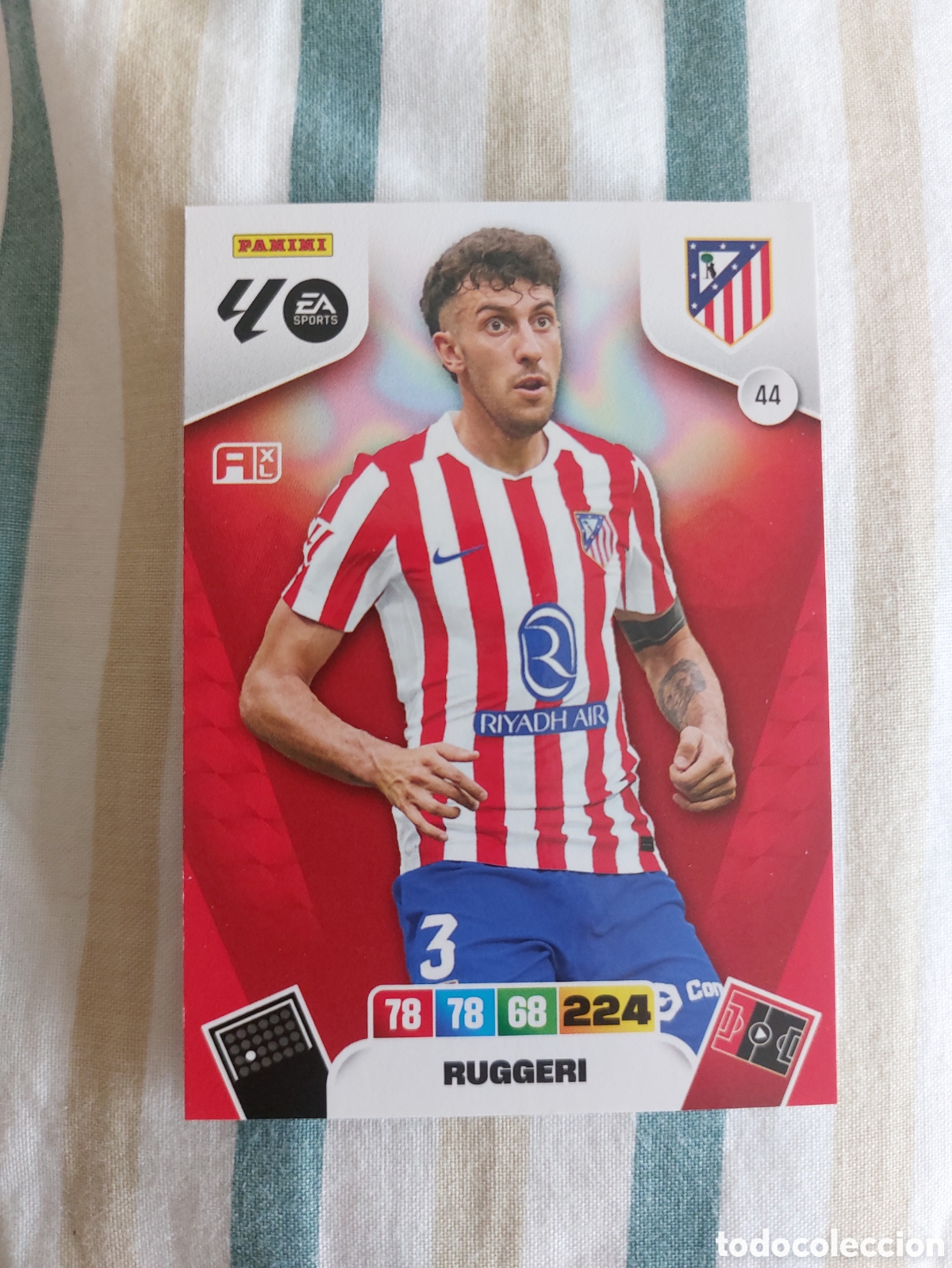 Cromos de F&uacute;tbol: 44 RUGGERI ATLETICO DE MADRID LIGA ADRENALYN XL 2025 2026 25 26