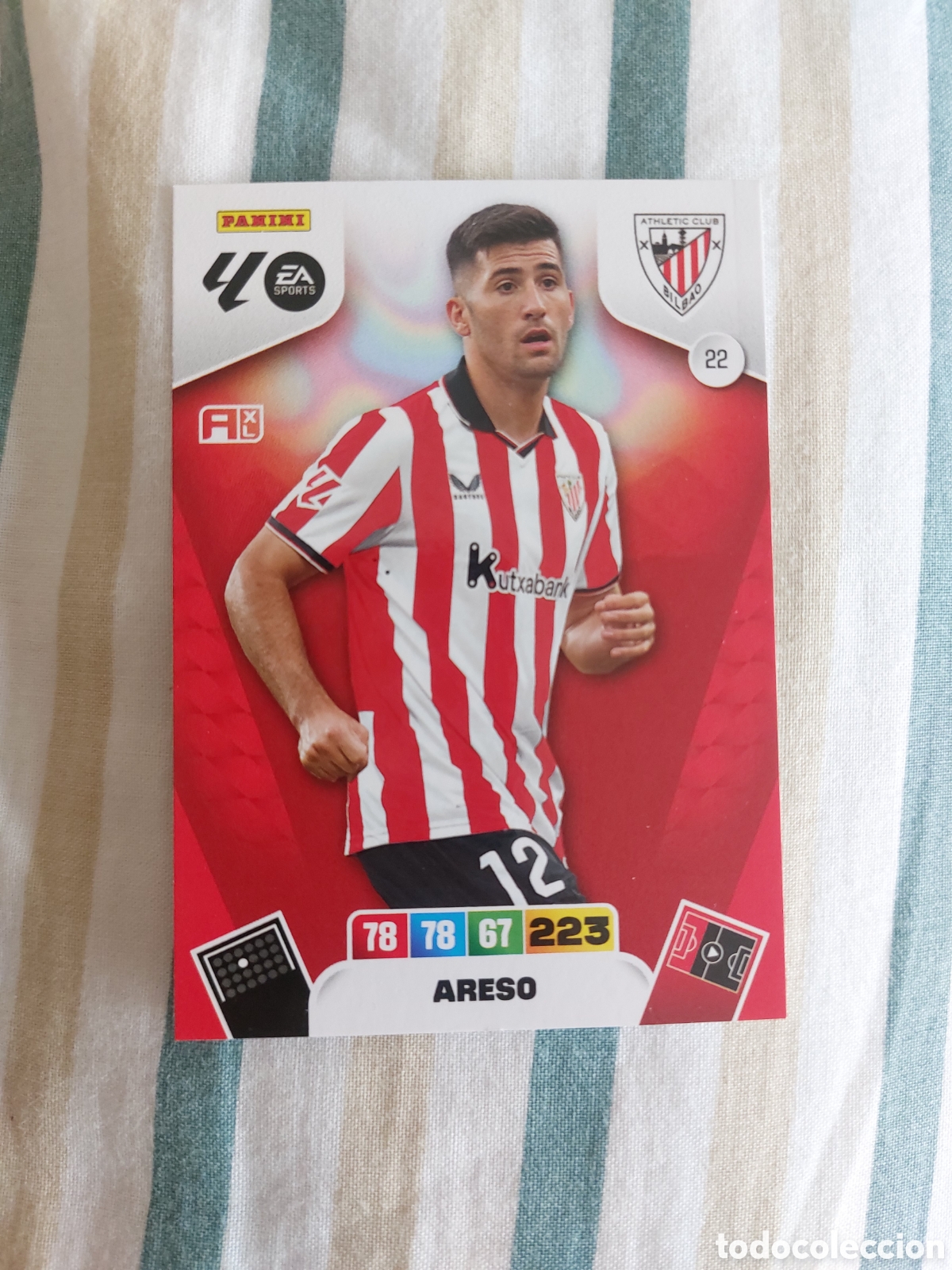 Cromos de F&uacute;tbol: 22 ARESO ATHLETIC BILBAO LIGA ADRENALYN XL 2025 2026 25 26