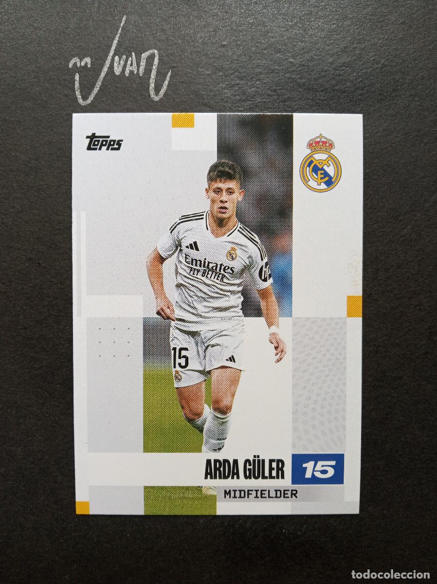 Cromos de F&uacute;tbol: N&ordm; 16 ARDA GULER REAL MADRID TURQUIA ⚽ TOPPS &reg; TEAM SET 2025 2026 LIGA 25 26