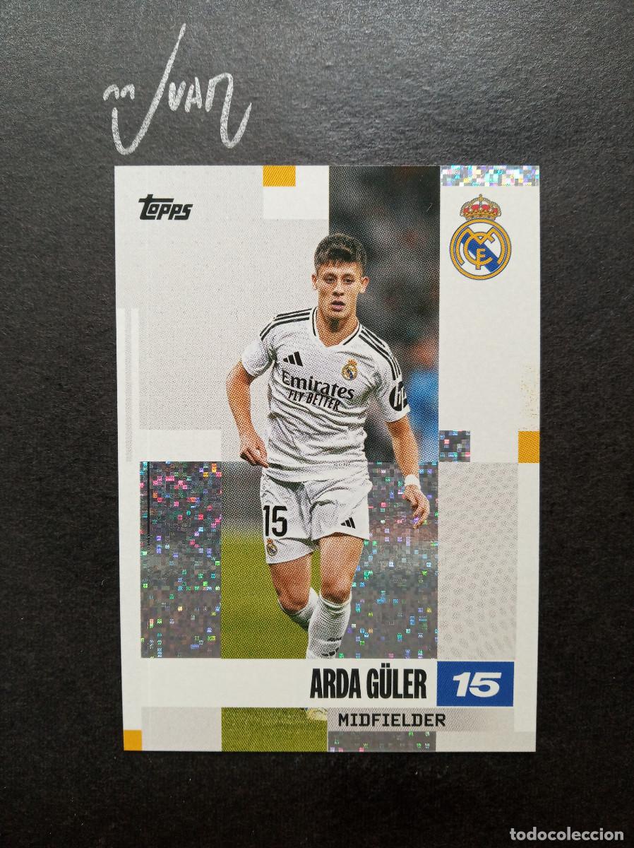 Cromos de F&uacute;tbol: N&ordm; 16 PARALELA STATIC SPECKLE ARDA GULER REAL MADRID TURQUIA ⚽ TOPPS &reg; TEAM SET 2025 2026 LIGA 25 26