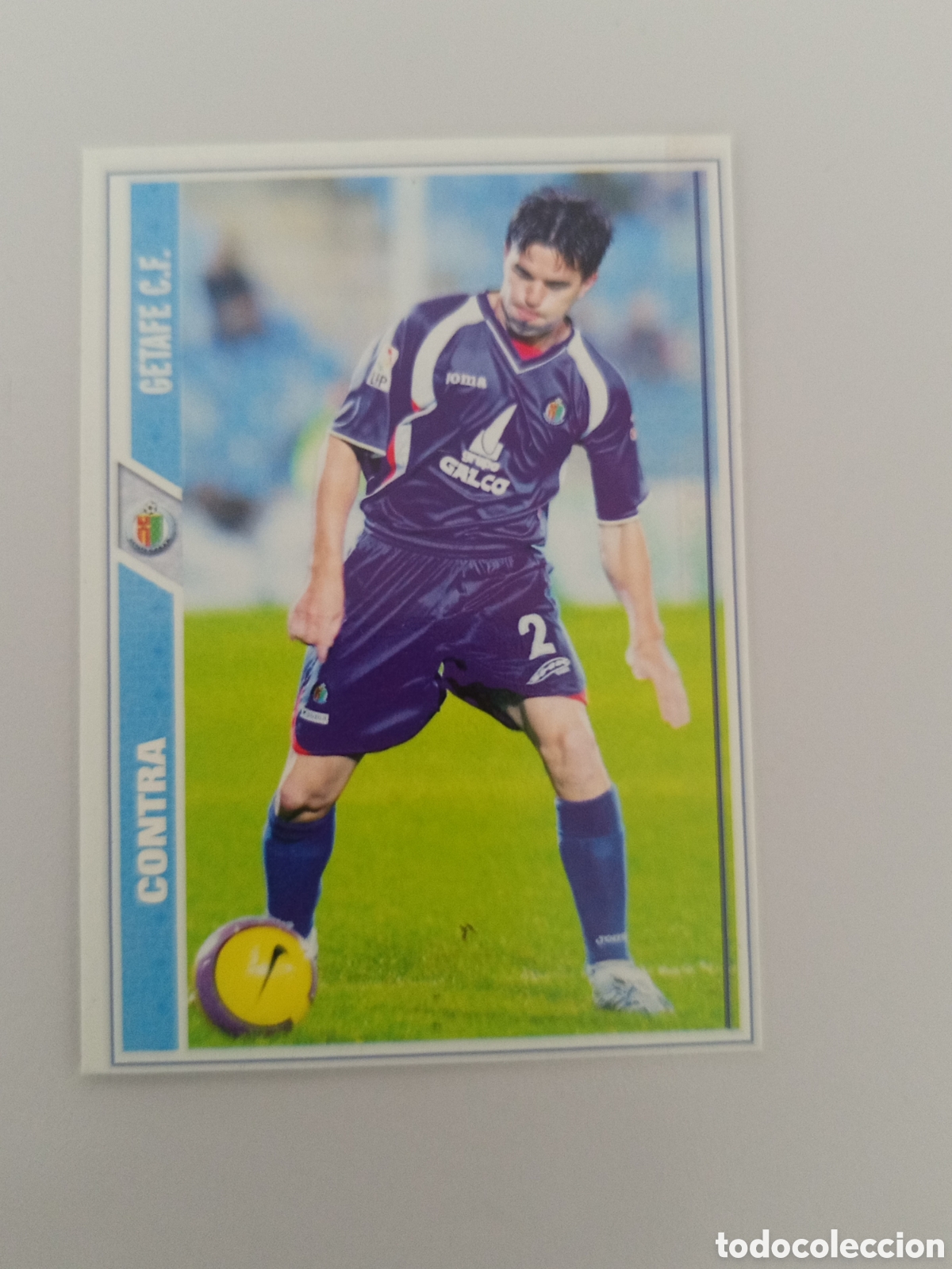Cromos de F&uacute;tbol: ❇️ CROMO ⚽ CONTRA GETAFE FICHAS LIGA 2008 07 08 2007 2008 MUNDICROMO ❇️