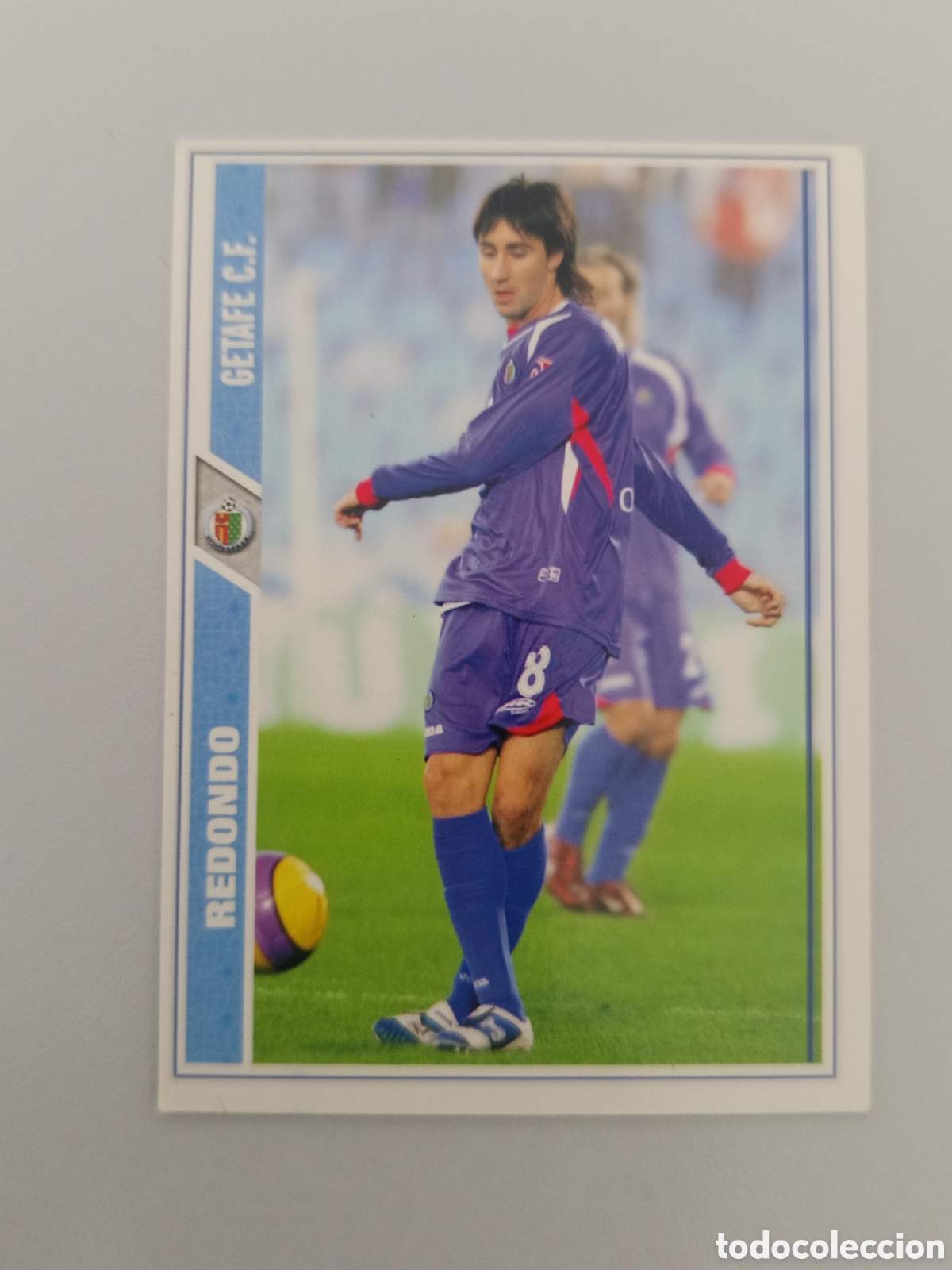 Cromos de F&uacute;tbol: ❇️ CROMO ⚽ REDONDO GETAFE FICHAS LIGA 2008 07 08 2007 2008 MUNDICROMO ❇️