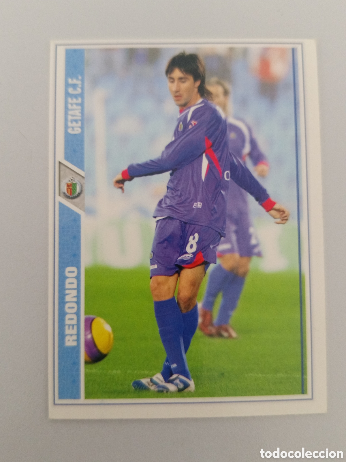 Cromos de F&uacute;tbol: ❇️ CROMO ⚽ REDONDO GETAFE FICHAS LIGA 2008 07 08 2007 2008 MUNDICROMO ❇️