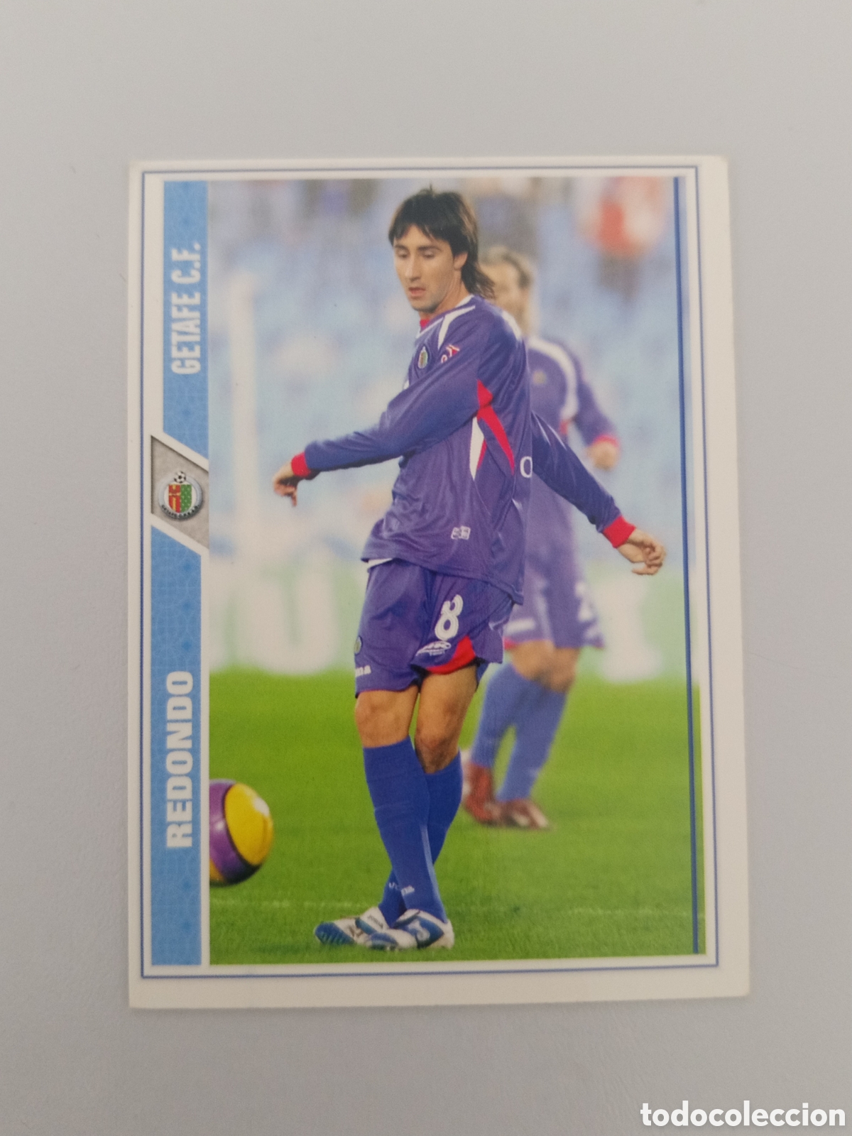 Cromos de F&uacute;tbol: ❇️ CROMO ⚽ REDONDO GETAFE FICHAS LIGA 2008 07 08 2007 2008 MUNDICROMO ❇️