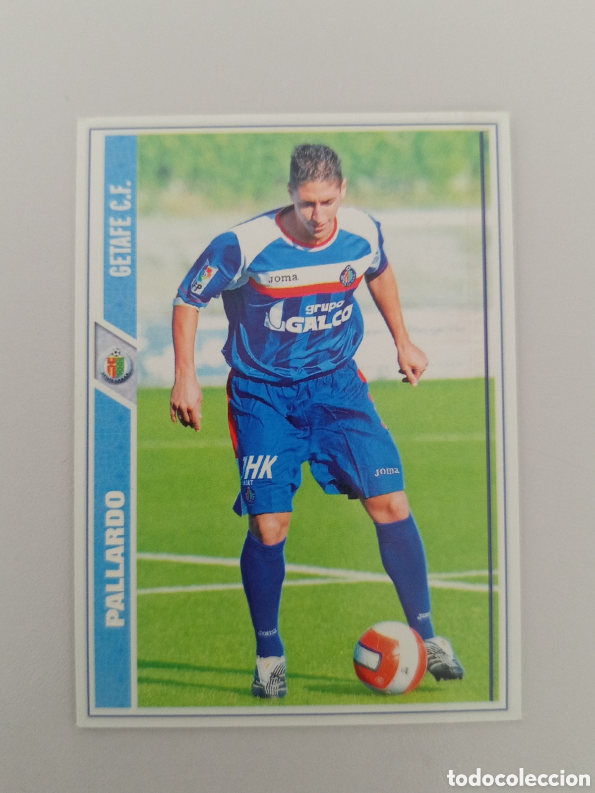 Cromos de F&uacute;tbol: ❇️ CROMO ⚽ PALLARDO GETAFE FICHAS LIGA 2008 07 08 2007 2008 MUNDICROMO ❇️