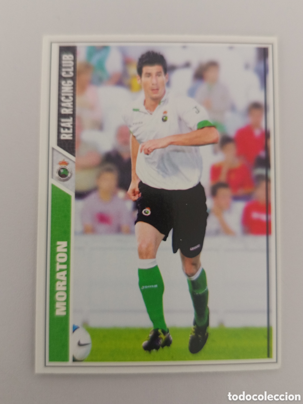 Cromos de F&uacute;tbol: ❇️ CROMO ⚽ MORAT&Oacute;N RACING DE SANTANDER FICHAS LIGA 2008 07 08 2007 2008 MUNDICROMO ❇️