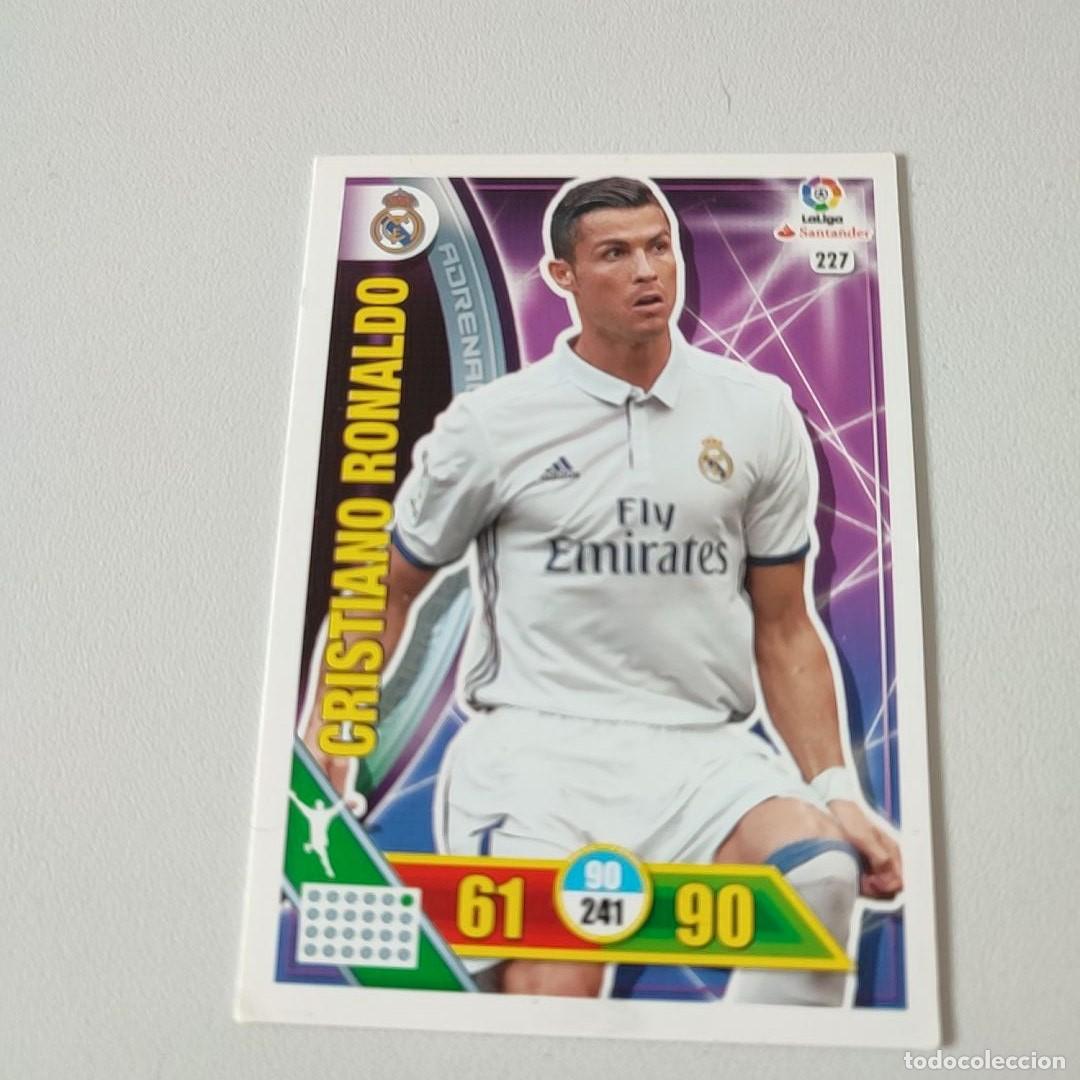 Cromos de F&uacute;tbol: Adrenalyn XL 2016 2017 16 17 Panini Cristiano Ronaldo 227 Real Madrid H3