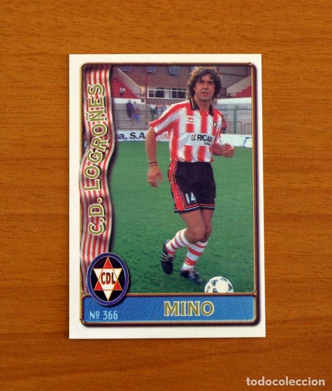Cromos de F&uacute;tbol: Logro&ntilde;&eacute;s -N&ordm; 366 Mino -Mundicromo Las Fichas de la Liga de F&uacute;tbol 1996-1997-96-97