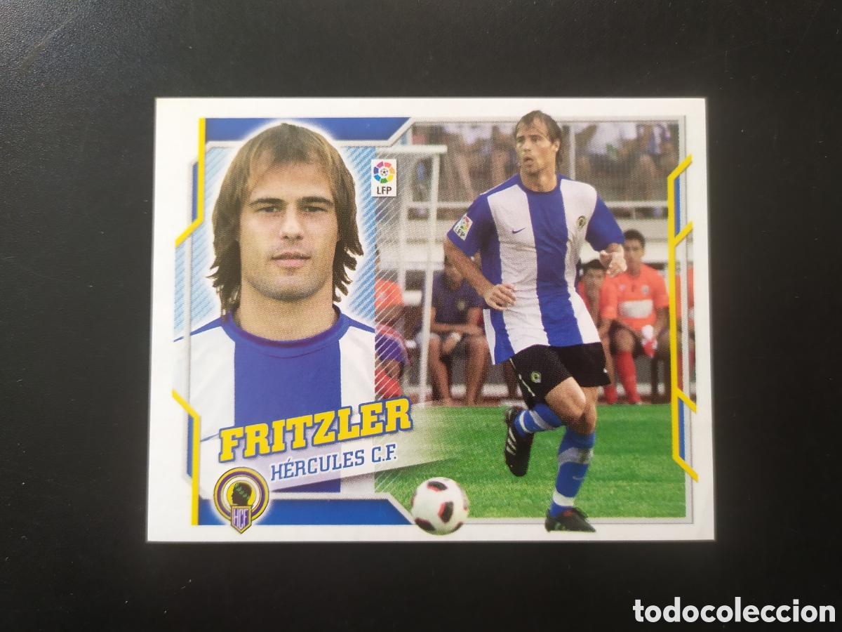Figurine di Calcio: Liga este 2010 2011 10 11 panini Fritzler fichaje n&deg; 21 Hercules