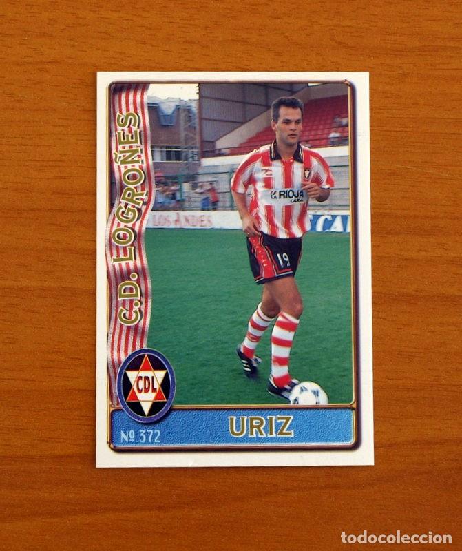 Cromos de F&uacute;tbol: Logro&ntilde;&eacute;s -N&ordm; 372 Uriz -Mundicromo Las Fichas de la Liga de F&uacute;tbol 1996-1997-96-97