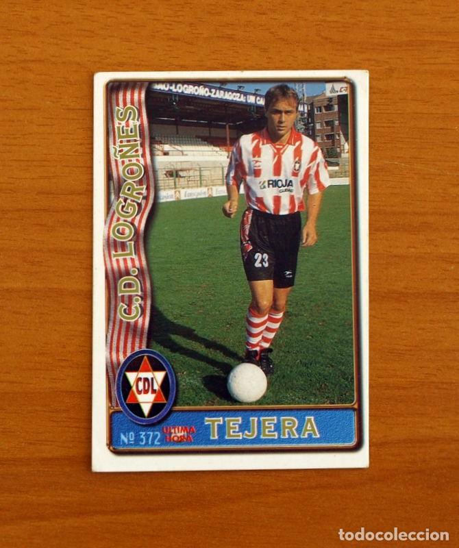 Cromos de F&uacute;tbol: Logro&ntilde;&eacute;s -N&ordm; 372 Tejera -&Uacute;ltima Hora -Mundicromo Las Fichas de la Liga de F&uacute;tbol 1996-1997-96-97