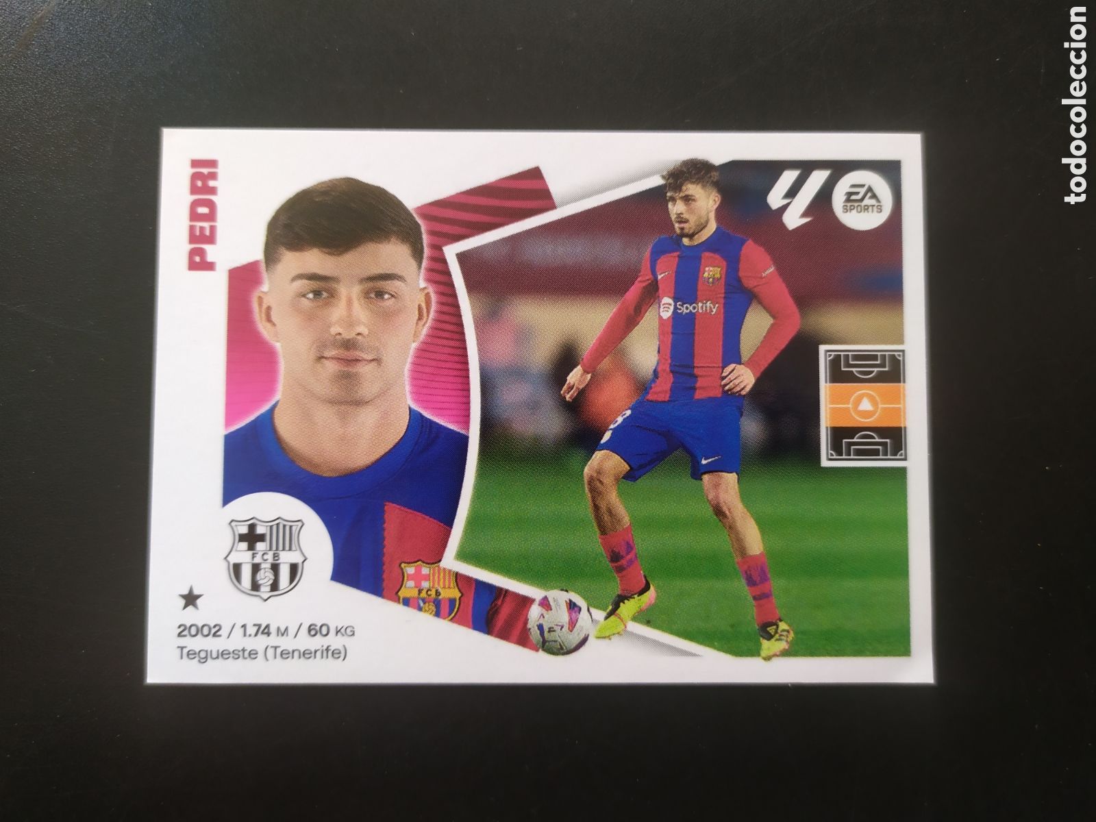Cromos de F&uacute;tbol: Liga este 2024 2025 24 25 panini Pedri n&deg; 14 Barcelona