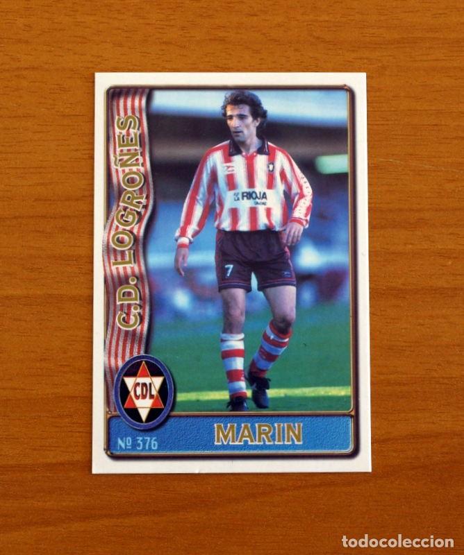 Cromos de F&uacute;tbol: Logro&ntilde;&eacute;s -N&ordm; 376 Marin -Mundicromo Las Fichas de la Liga de F&uacute;tbol 1996-1997-96-97