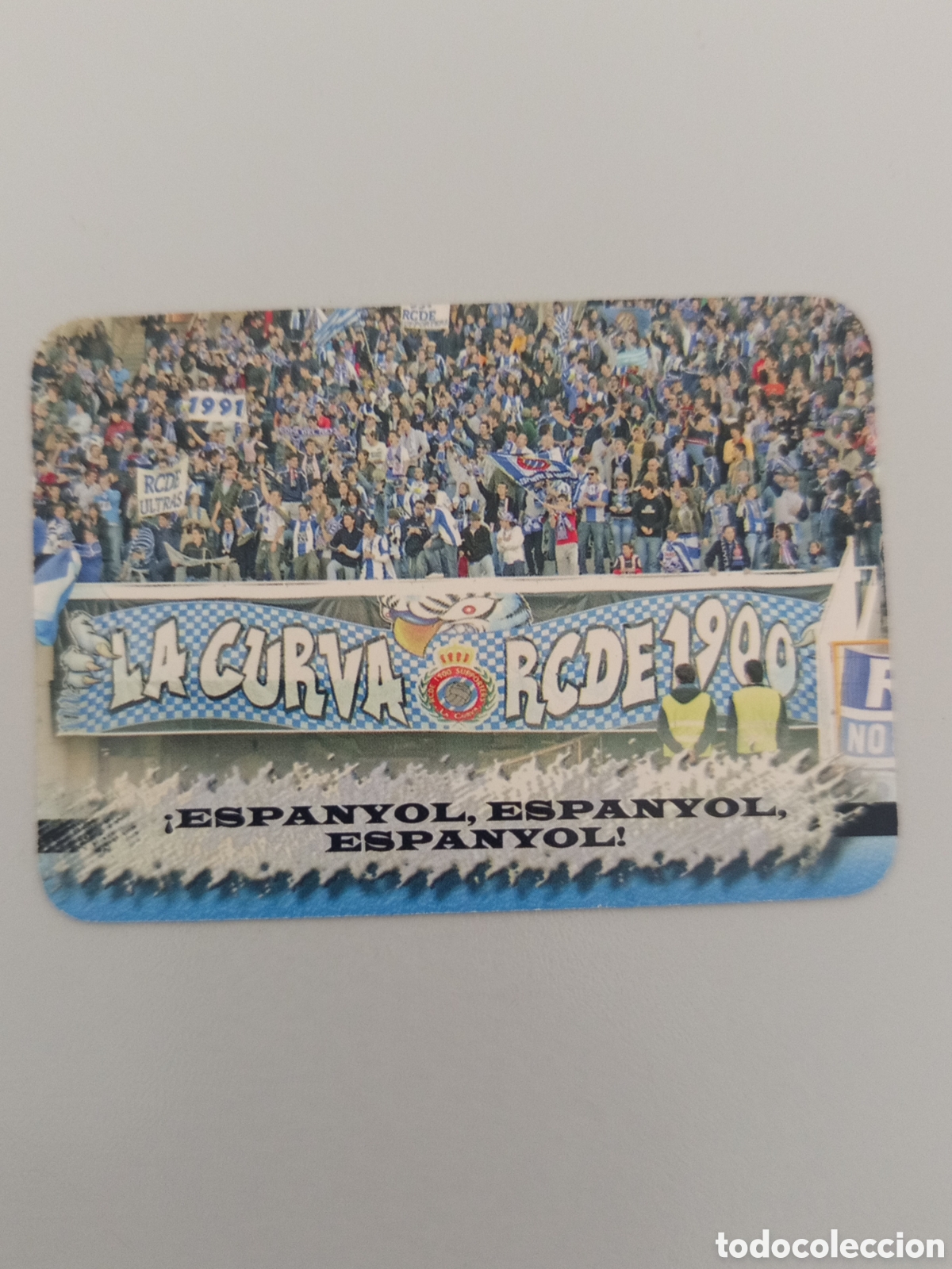 Fu&szlig;ball-Sticker: ❇️ CROMO ⚽ HIMNO ESPA&Ntilde;OL ESPANYOL ESPANYOL ESPANYOL FICHAS LIGA 2008 07 08 2007 2008 MUNDICROMO ❇️
