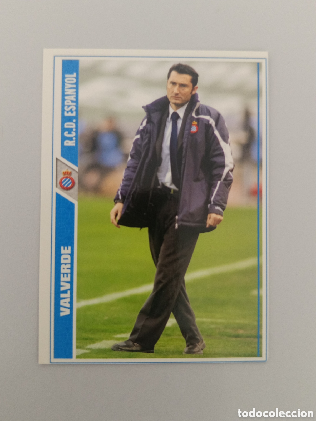 Fu&szlig;ball-Sticker: ❇️ CROMO ⚽ VALVERDE ESPA&Ntilde;OL FICHAS LIGA 2008 07 08 2007 2008 MUNDICROMO ❇️