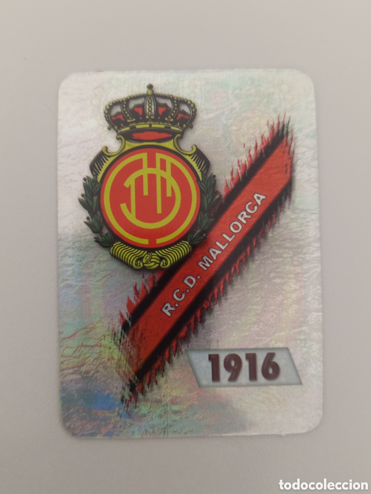 Figurine di Calcio: ❇️ CROMO ⚽ ESCUDO MALLORCA FICHAS LIGA 2008 07 08 2007 2008 MUNDICROMO ❇️