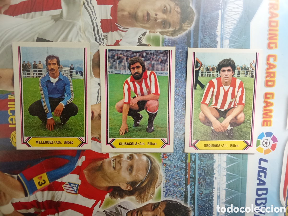 Cromos de F&uacute;tbol: GUISASOLA BILBAO LIGA ESTE 1980 1981 80 81 DESPEGADO