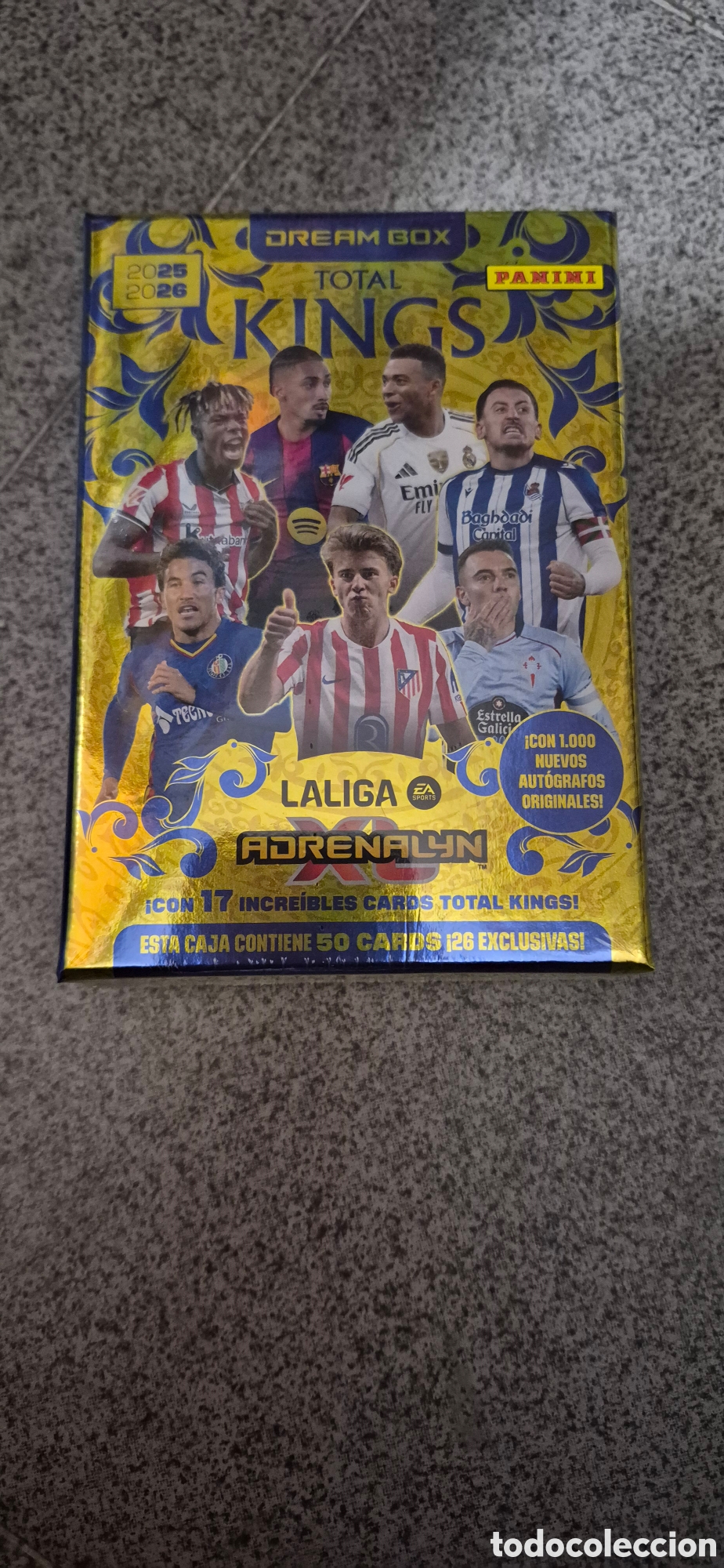 Cromos de f&uacute;tbol: CAJA TOTAL KINGS SIN ABRIR - Foto 3