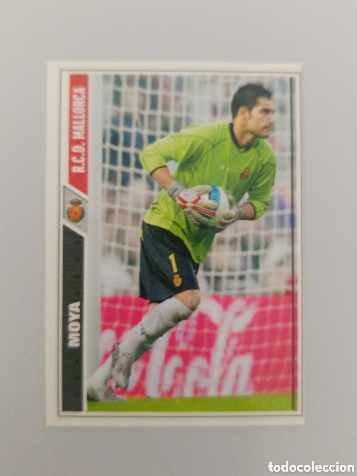 Figurine di Calcio: ❇️ CROMO ⚽ MOYA MALLORCA FICHAS LIGA 2008 07 08 2007 2008 MUNDICROMO ❇️