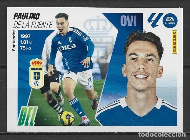 Cromos de F&uacute;tbol: Liga este 25/26 - Paulino - N&ordm; 20 - Real Oviedo