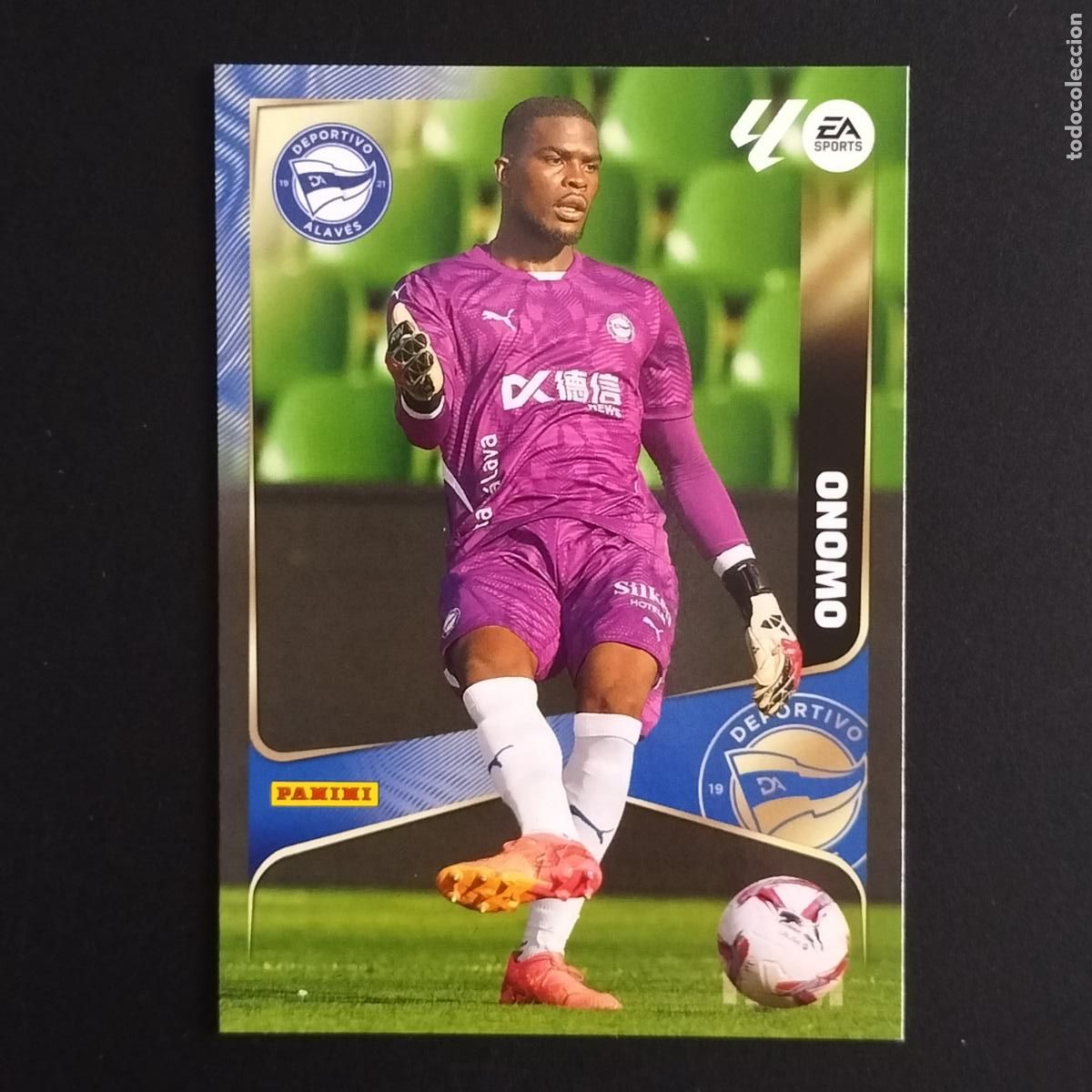 Cromos de F&uacute;tbol: MGK 21 OWONO ALAVES CROMOS ALBUM MEGACRACKS LIGA FUTBOL 2025 2026 25 26