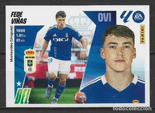 Cromos de F&uacute;tbol: Liga este 25/26 - Fede Vi&ntilde;as - N&ordm; 18b - Real Oviedo