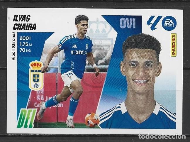 Fu&szlig;ball-Sticker: Liga este 25/26 - iLyas Chaira - N&ordm; 18a - Real Oviedo