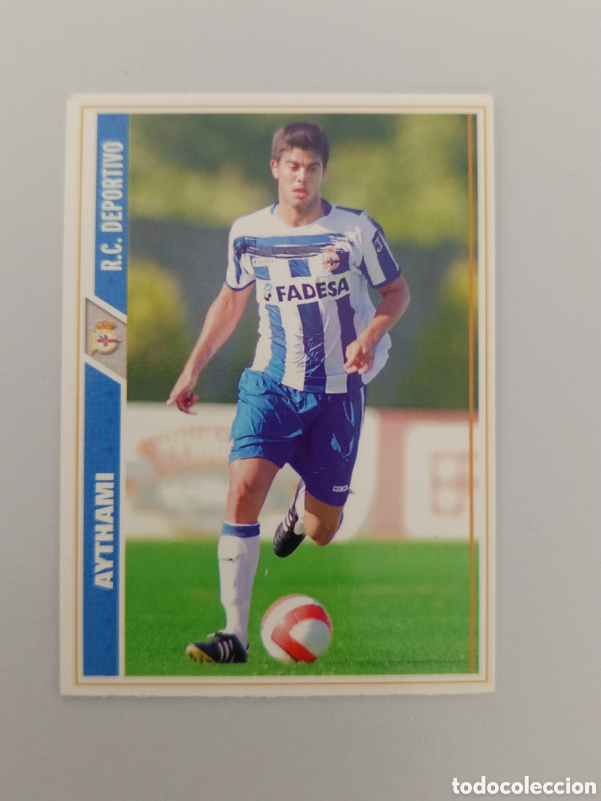 Cromos de F&uacute;tbol: ❇️ CROMO ⚽ AYTHAMI DEPORTIVO DE LA CORU&Ntilde;A FICHAS LIGA 2008 07 08 2007 2008 MUNDICROMO ❇️