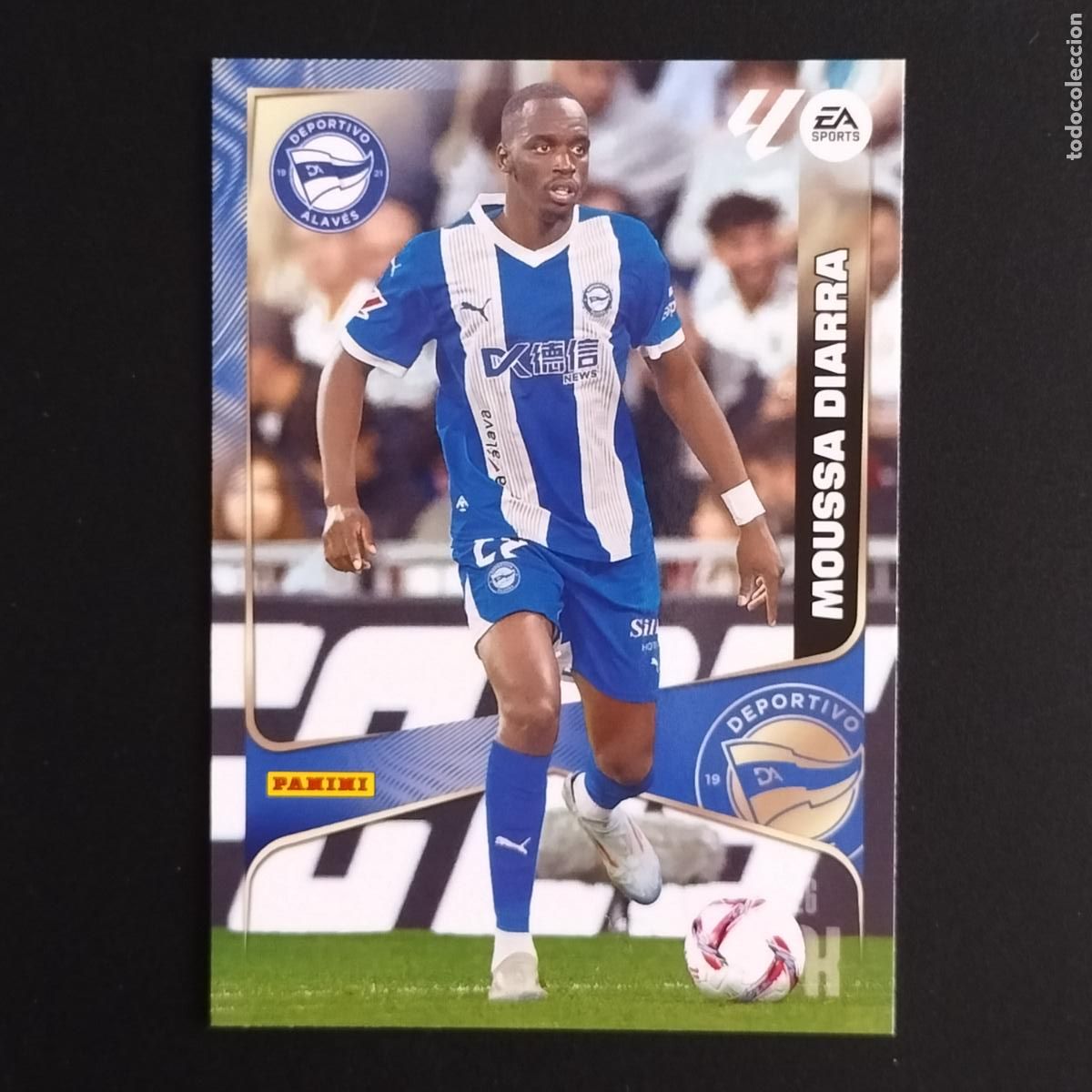 Fu&szlig;ball-Sticker: MGK 23 MOUSSA DIARRA ALAVES CROMOS ALBUM MEGACRACKS LIGA FUTBOL 2025 2026 25 26