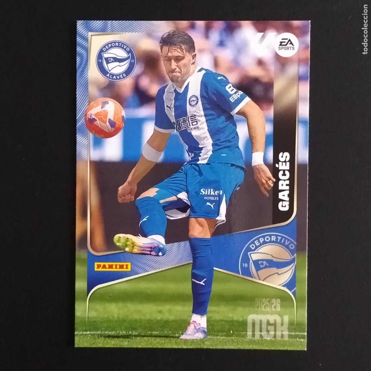 Fu&szlig;ball-Sticker: MGK 24 GARCES ALAVES CROMOS ALBUM MEGACRACKS LIGA FUTBOL 2025 2026 25 26