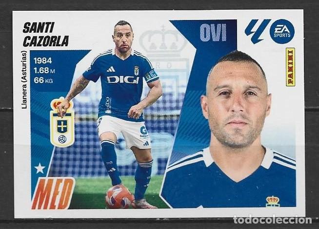 Fu&szlig;ball-Sticker: Liga este 25/26 - Santi Cazorla - N&ordm; 14 - Real Oviedo