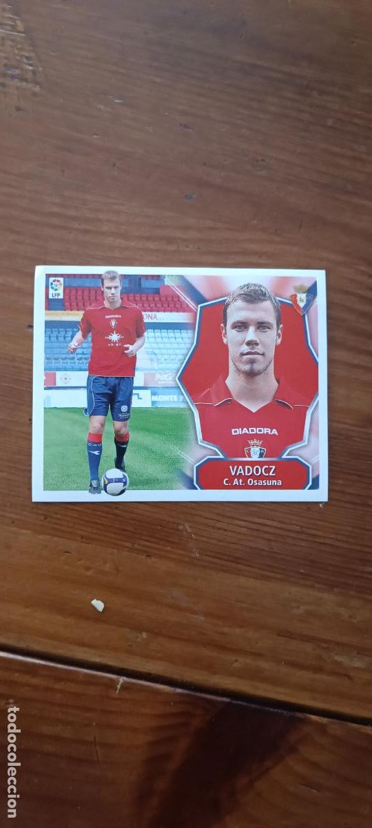 Cartes &agrave; collectionner de Football: VADOCZ C. A. OSASUNA COLOCA LIGA ESTE 2008 2009 08 09 NUNCA PEGADO SIN PEGAR