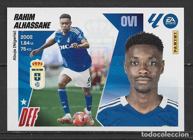 Cartes &agrave; collectionner de Football: Liga este 25/26 - Rahim Alhassane - N&ordm; 9 - Real Oviedo