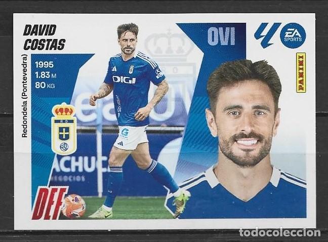 Cartes &agrave; collectionner de Football: Liga este 25/26 - David Costas - N&ordm; 8 - Real Oviedo
