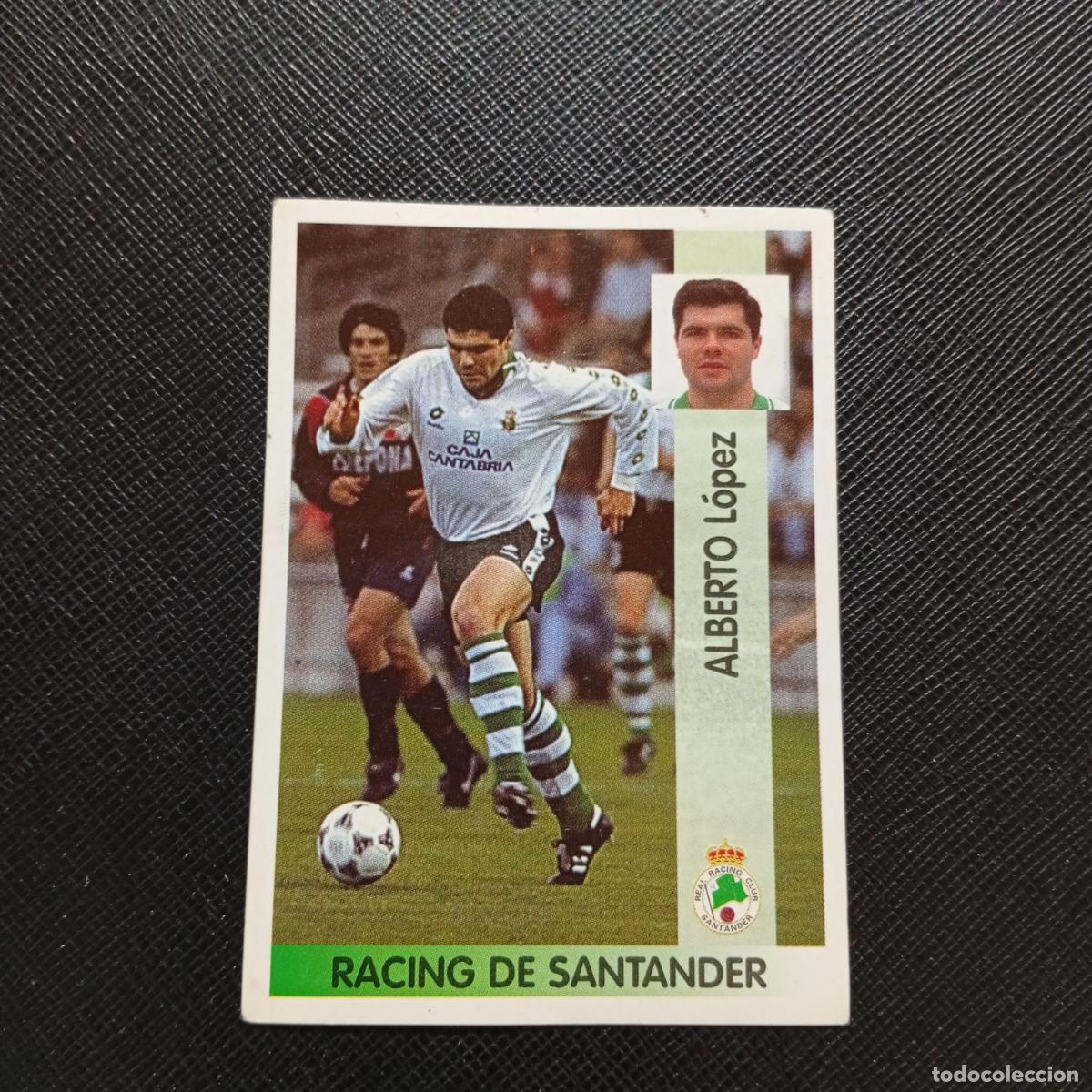 Cartes &agrave; collectionner de Football: 270 ALBERTO RACING SANTANDER PANINI 1996 1997 CROMO FUTBOL LIGA 96 97 - SIN PEGAR - A191 PG496 B
