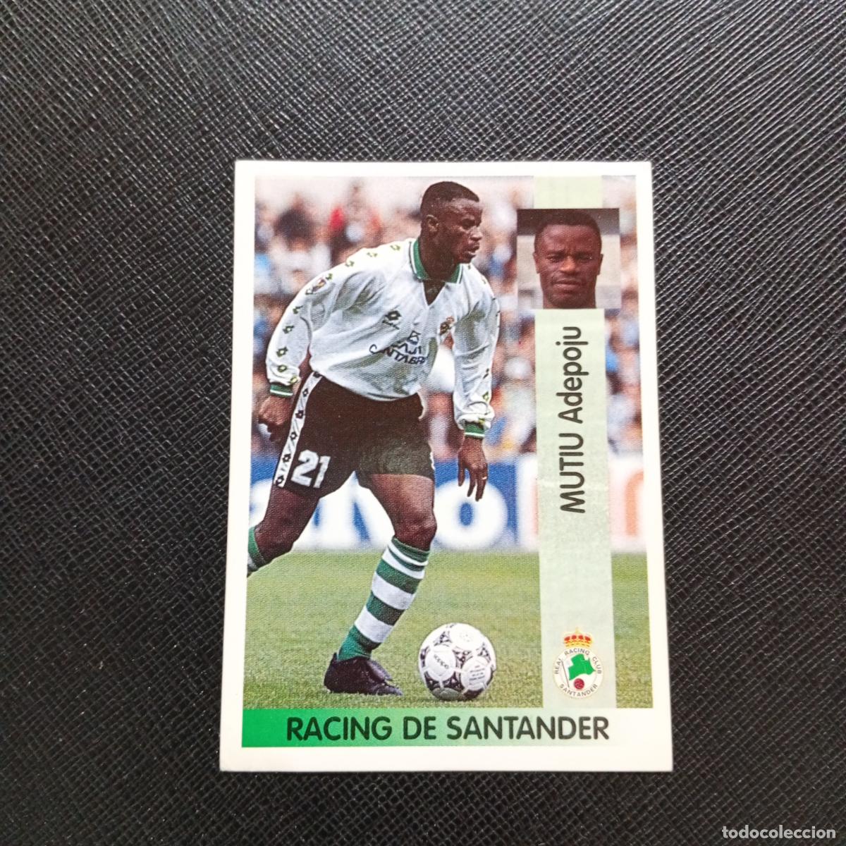 Cartes &agrave; collectionner de Football: 269 MUTIU RACING SANTANDER PANINI 1996 1997 CROMO FUTBOL LIGA 96 97 - SIN PEGAR - A191 PG523