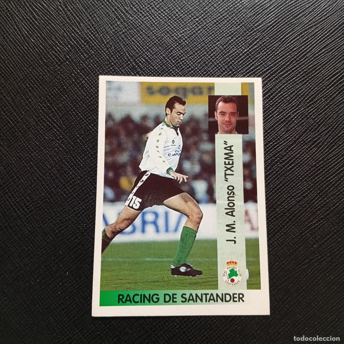Cartes &agrave; collectionner de Football: 265 TXEMA RACING SANTANDER PANINI 1996 1997 CROMO FUTBOL LIGA 96 97 - SIN PEGAR - A178 PG37 B
