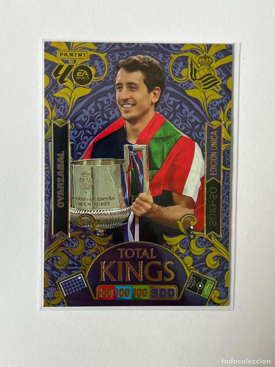 Figurine di Calcio: 19. CROMO ADRENALYN 2025-26 25-26 EDICI&Oacute;N &Uacute;NICA TOTAL KINGS OYARZABAL ( c&oacute;digo sin activar )