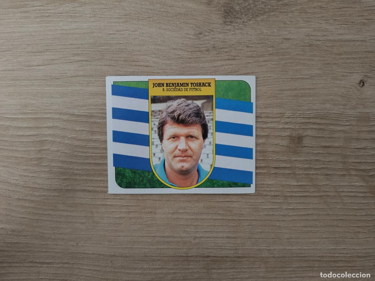 Cromos de F&uacute;tbol: CROMO DE FUTBOL LIGA ESTE TOSHACK REAL SOCIEDAD SIN PEGAR NUNCA PEGADO 91 92 1991 1992 D426