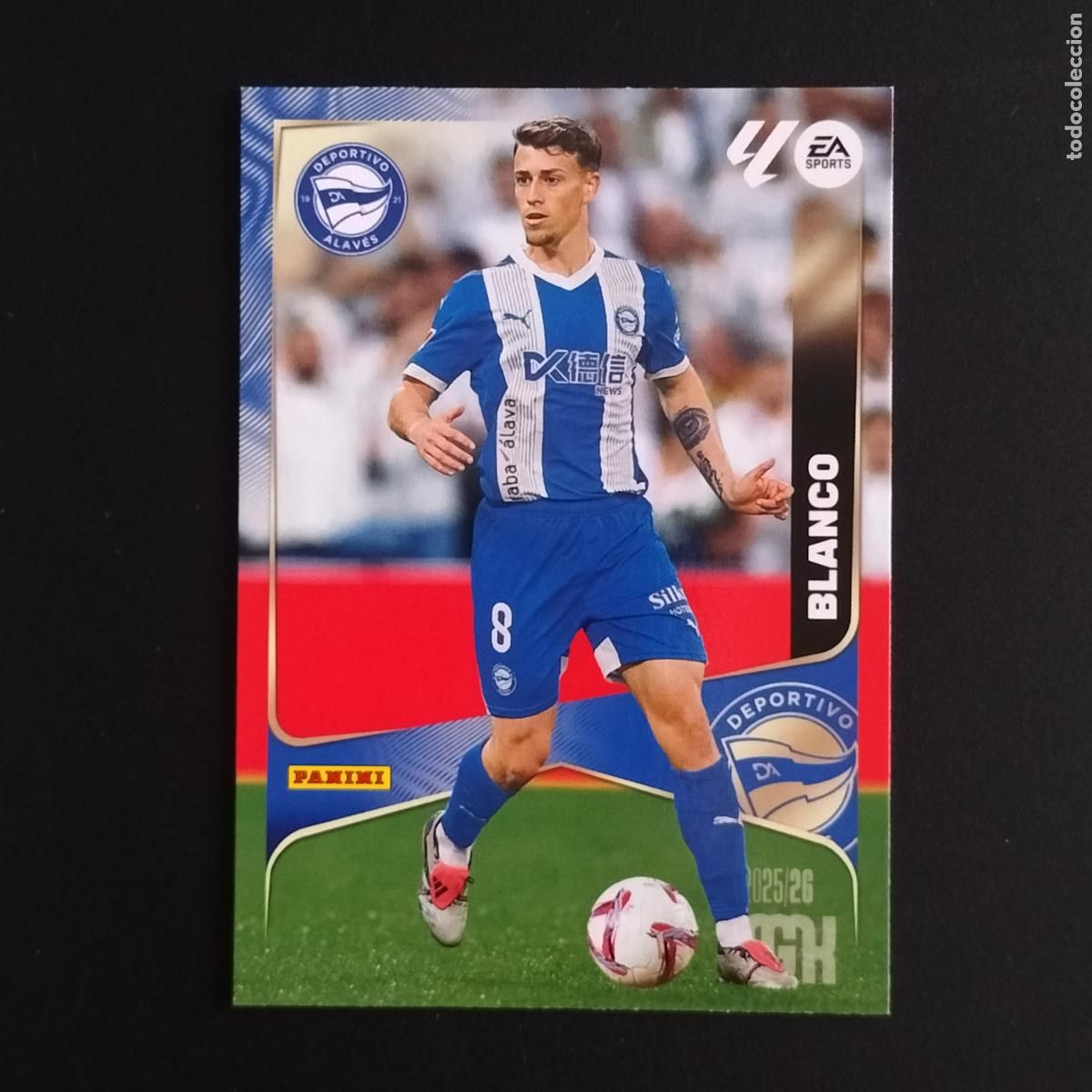 Figurine di Calcio: MGK 29 BLANCO ALAVES CROMOS ALBUM MEGACRACKS LIGA FUTBOL 2025 2026 25 26