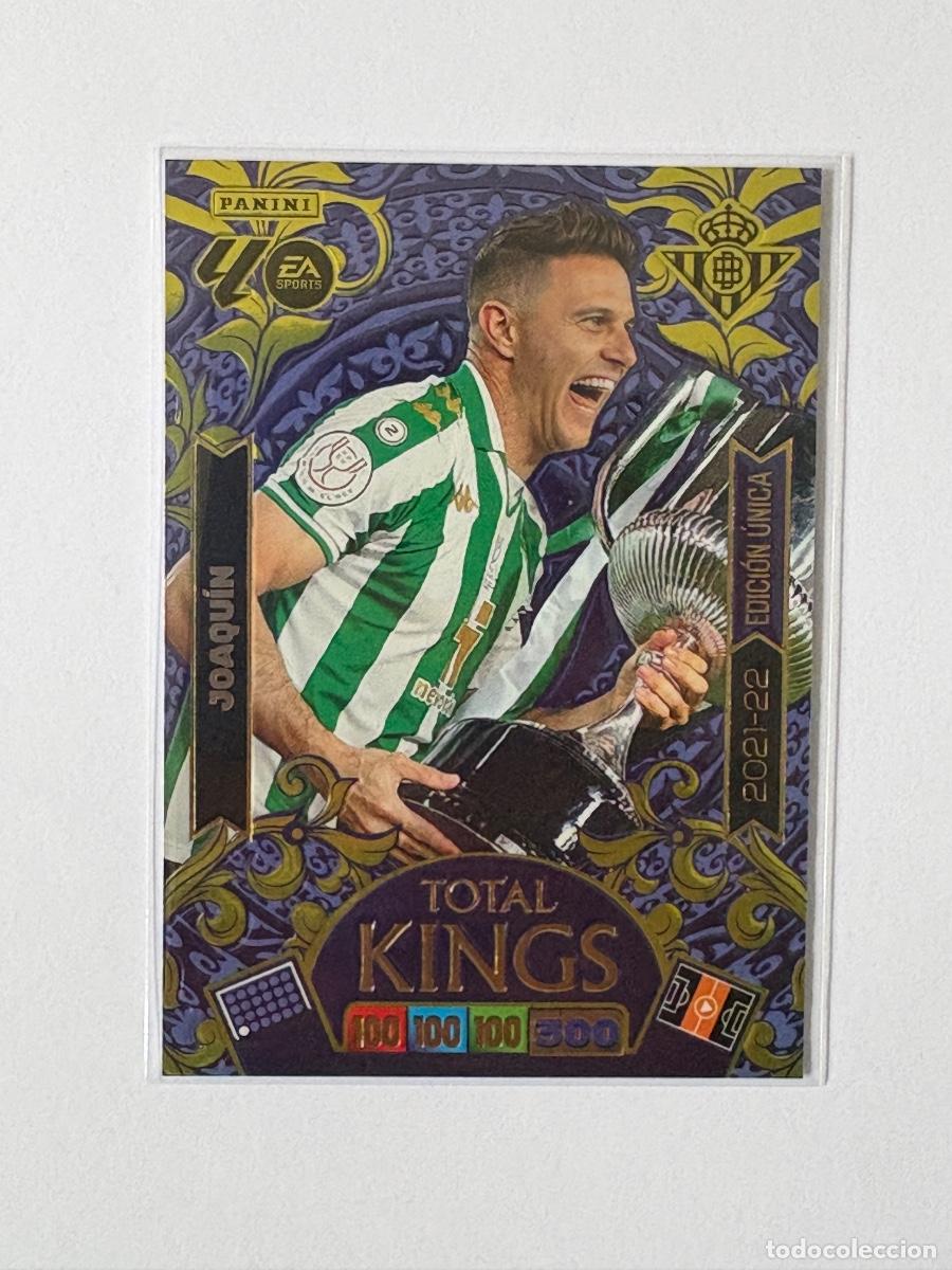 Figurine di Calcio: 19. CROMO ADRENALYN 2025-26 25-26 EDICI&Oacute;N &Uacute;NICA TOTAL KINGS JOAQU&Iacute;N ( c&oacute;digo sin activar )