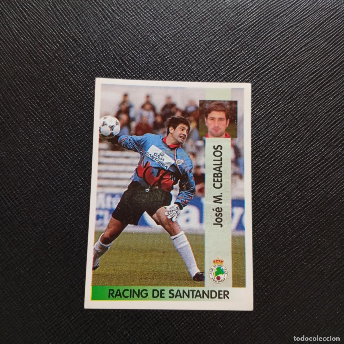 Figurine di Calcio: 257 CEBALLOS RACING SANTANDER PANINI 1996 1997 CROMO FUTBOL 96 97 - SIN PEGAR - A178 PG91