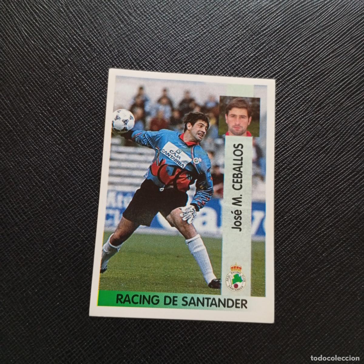 Figurine di Calcio: 257 CEBALLOS RACING SANTANDER PANINI 1996 1997 CROMO FUTBOL 96 97 - SIN PEGAR - A178 PG91 B