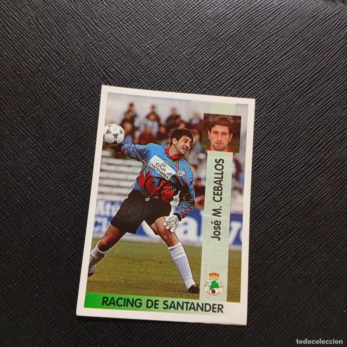 Figurine di Calcio: 257 CEBALLOS RACING SANTANDER PANINI 1996 1997 CROMO FUTBOL 96 97 - SIN PEGAR - A178 PG46 B