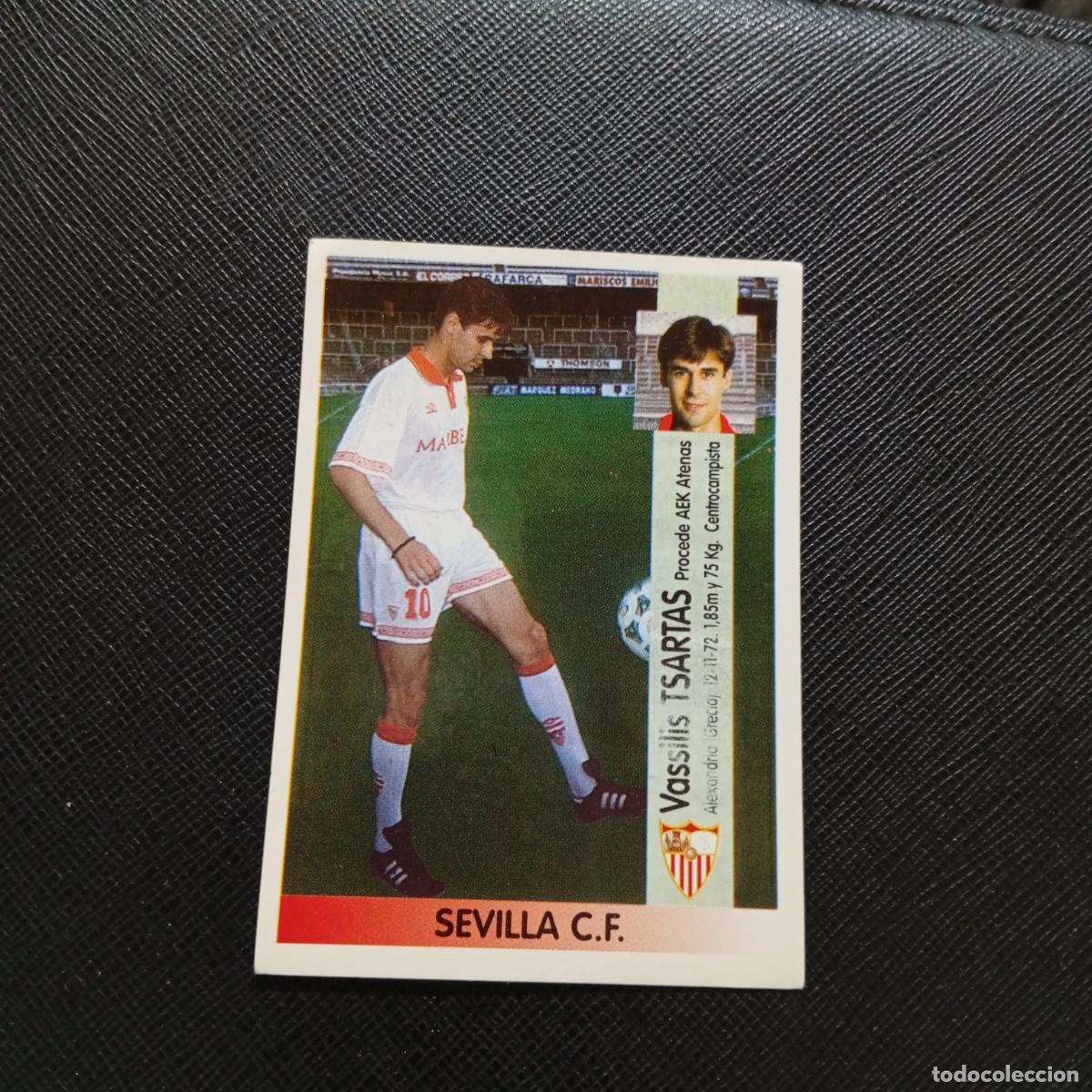 Figurine di Calcio: 213A 213 TSARTAS SEVILLA PANINI 1996 1997 CROMO FUTBOL 96 97 - SIN PEGAR - A178 PG46 B