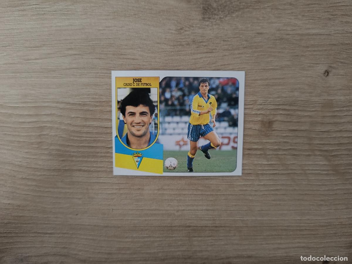 Fu&szlig;ball-Sticker: CROMO DE FUTBOL LIGA ESTE JOSE CADIZ SIN PEGAR NUNCA PEGADO 91 92 1991 1992 D426