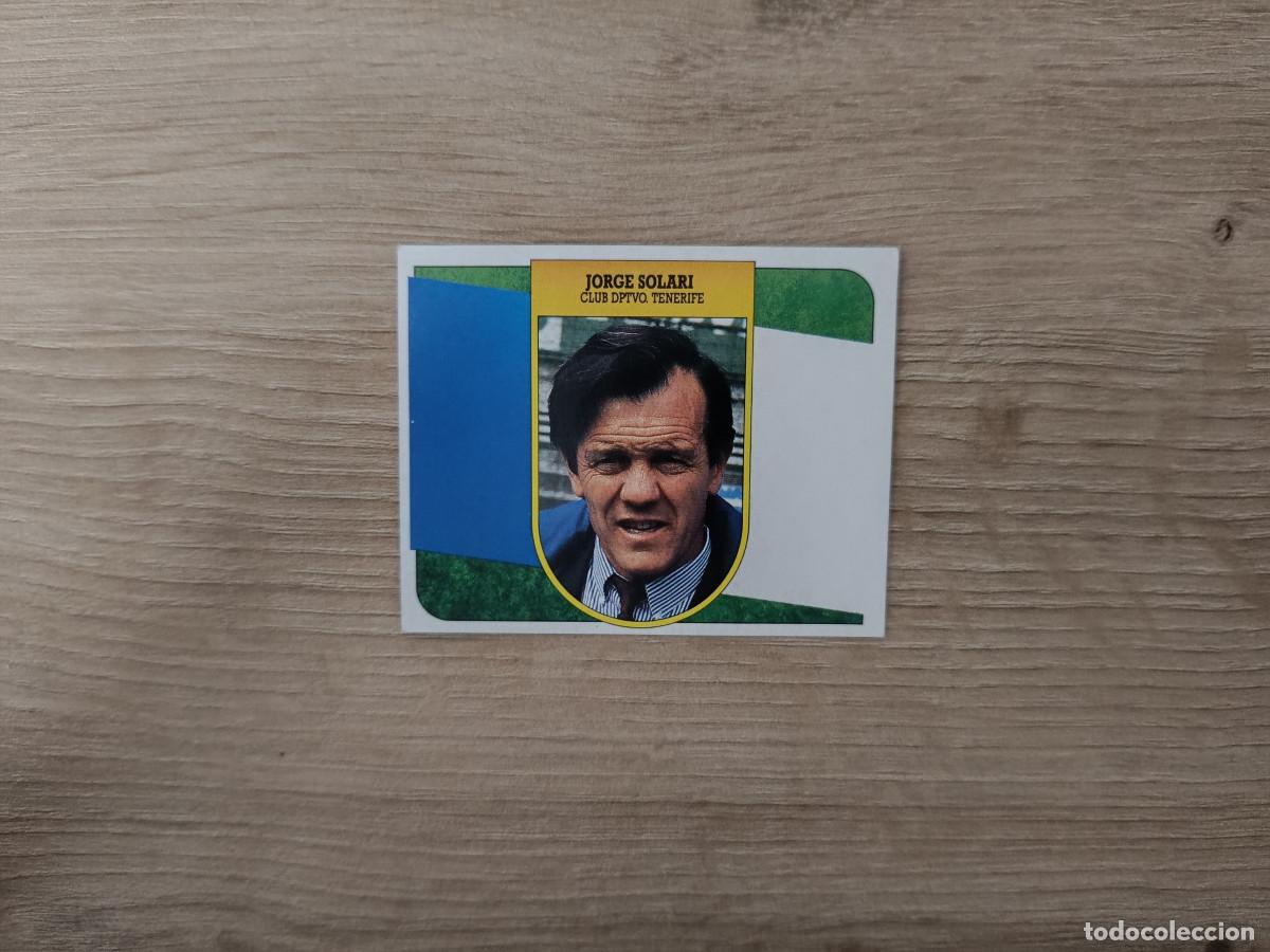 Fu&szlig;ball-Sticker: CROMO DE FUTBOL LIGA ESTE SOLARI TENERIFE SIN PEGAR NUNCA PEGADO 91 92 1991 1992 D426