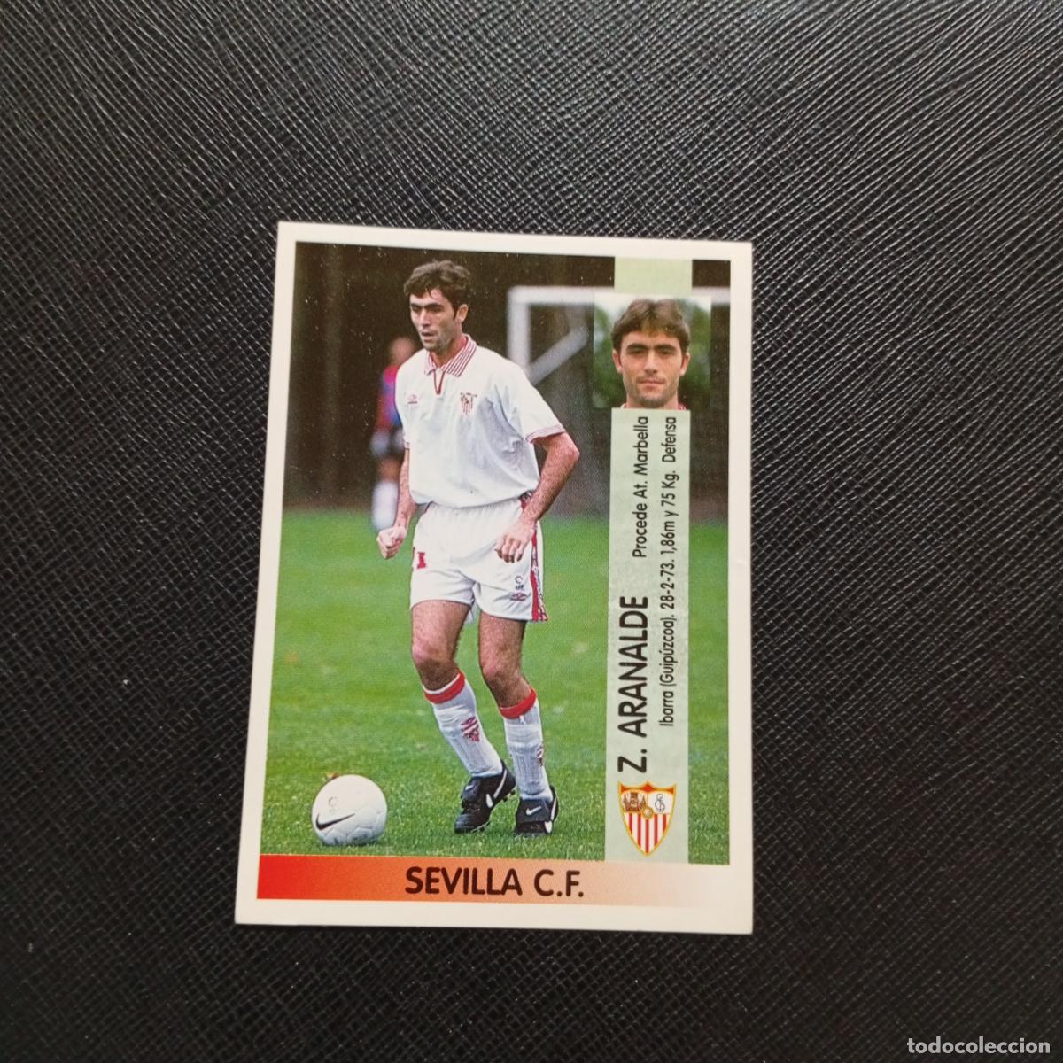Cromos de F&uacute;tbol: 210A 210 ARANALDE SEVILLA PANINI 1996 1997 CROMO FUTBOL 96 97 - SIN PEGAR - A178 PG100